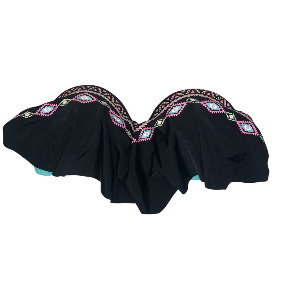 Black Strapless Bikini Top size XS NWT